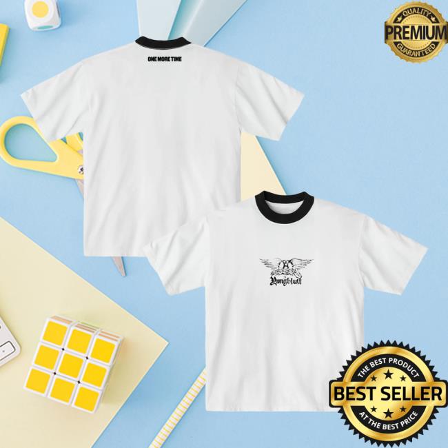 Aerosmith Merch Store One More Time Ringer Tee Aerosmith Merch Store One More Time Ringer Tee