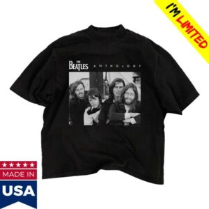 The Beatles Merch Store Anthology Black Shirt