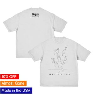 The Beatles Store Merch Free As A Bird T-Shirt