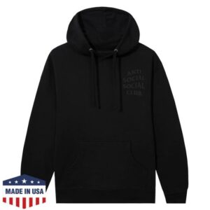 Antisocialsocialclub Merch Store Assc Hell O Rose Hoodie