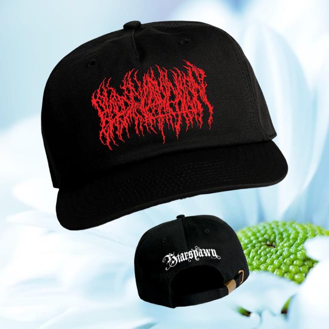 Blood Incantation Merch Store Starspawn Snapback Hat Black Blood Incantation Merch Store Starspawn Snapback Hat Black