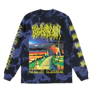 Blood Incantation Merch Store The Message Long Sleeve Marine Dye