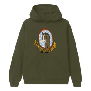 Medium Build Merch Store Horse With No Shoulders Pullover Hoodie