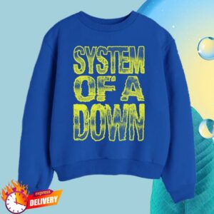 System Of A Down Merch Store Gradient Stack Crewneck