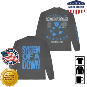 System Of A Down Merch Store Hypnotize Tracklist Long Sleeve