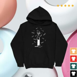 Foosgonewild Merch Store Foos Get Paper Black Hoodie
