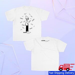 Foosgonewild Mech Store Foos Get Paper White T-Shirt