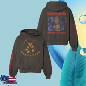Systemofadown Store Merch Hypnotize Tracklist Hoodie