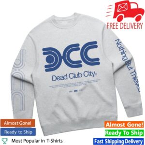 Nothing But Thieves Store Merch Dcc Curvy Logo Crewneck Sweatshirt