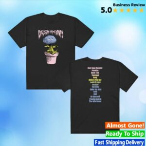 Briston Maroney Store Merch Red Rocks Tracklist Tee