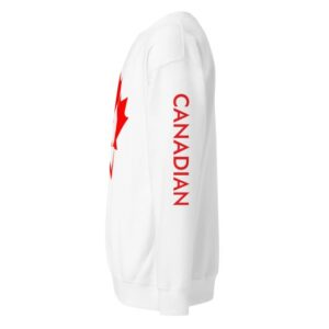 Forever Canadian Store Merch Forever Canadian Flame Crewneck Sweatshirt