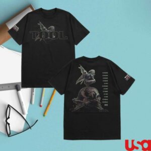 Tool Band Merch Store Tool Adi 2025 Pacific Rim Tour T-Shirt