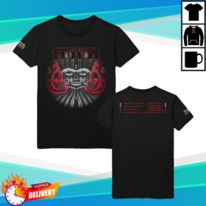 Tool Band Merch Store Tool 2025 Pacific Rim Tour T-Shirt