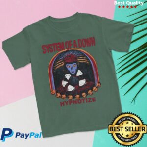 System Of A Down Merch Store Hypnotize Faded Cover Tee