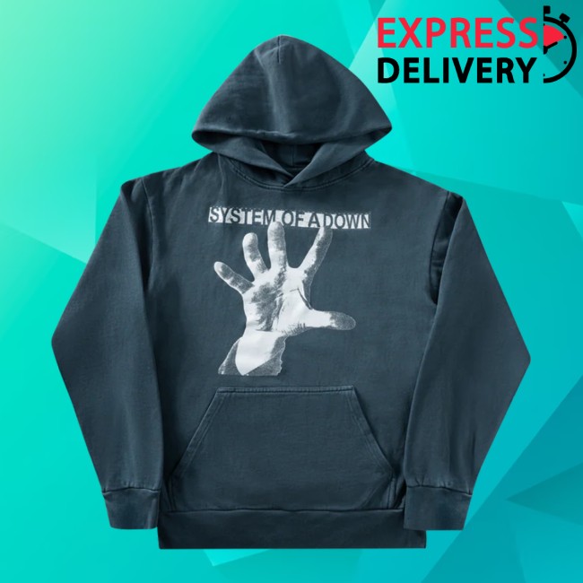 System Of A Down Merch Store Self-Titled Blue Hoodie System Of A Down Merch Store Self-Titled Blue Hoodie