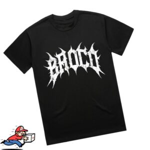 Don Broco Merch Store Metal Varsity Black T-Shirt