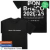 kenny don broco merch store 2025 2026 world tour black tee ws