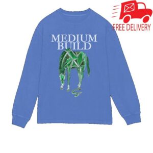Medium Build Music Shop Merch Clever Tongue Long Sleeve