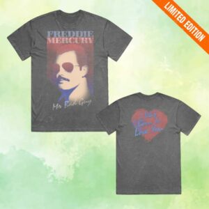 Freddie Mercury Merch Store Freddie Mercury Mr Bad Guy T-Shirt