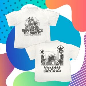 Knock2music Merch Store Bay Area Block Party Tee