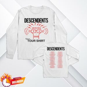 Descendents Store Merch Official Tour Shirt 2025 Tour Long Sleeve