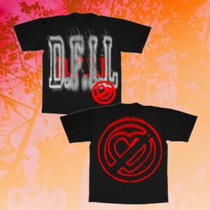 Don’t Fall In Love Fest Merch Store Dfil Black Ss Te