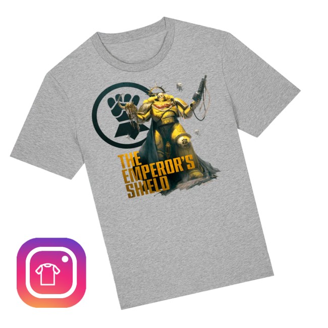 Warhammer Store Merch Premium Imperial Fists Emperor’s Shield T Shirt Warhammer Store Merch Premium Imperial Fists Emperor’s Shield T Shirt