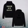 kenny Bastille Merch Store Save My Soul Heavyweight Black Hoodieaa