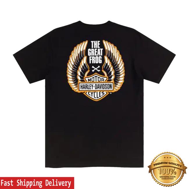 The Great Frog Merch Store Official Harley Davidson X Tgf Guardian Angel T-Shirt The Great Frog Merch Store Official Harley Davidson X Tgf Guardian Angel T-Shirt