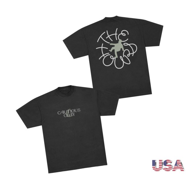 Cautious Clay Store Merch The Hours Silhouette Tee Cautious Clay Store Merch The Hours Silhouette Tee