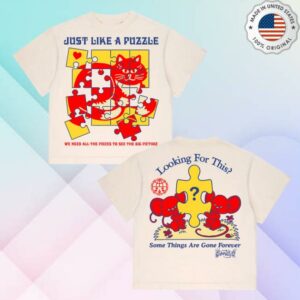 Goodbyepress Merch Store Le Puzz Like A Puzzle Shirt
