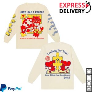 Goodbyepress Merch Store Le Puzz Like A Puzzle Long Sleeve Shirt