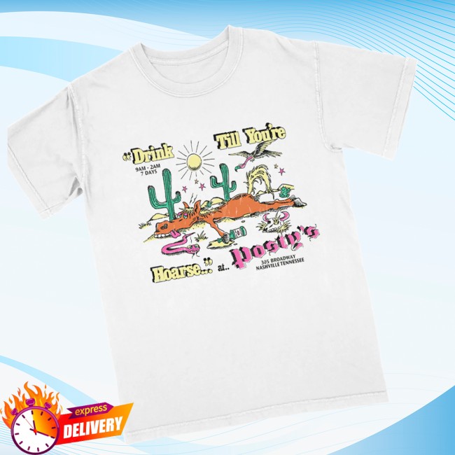 Post Malone Store Merch Drink Till You’re Hoarse Posty’s T-Shirt Post Malone Store Merch Drink Till You’re Hoarse Posty’s T-Shirt