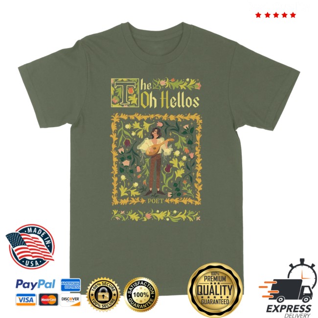 The Oh Hellos Store Merch Poet Tee The Oh Hellos Store Merch Poet Tee