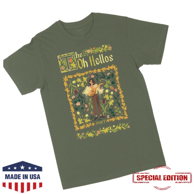 The Oh Hellos Store Merch Poet Tee The Oh Hellos Store Merch Poet Tee