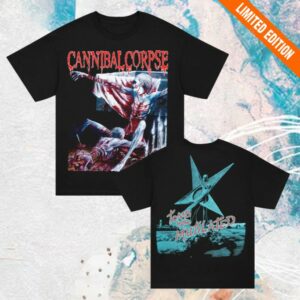 Cannibal Corpse Store Merch Tomb Of The Mutilated Black T-Shirt