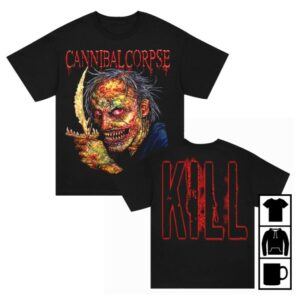 Cannibal Corpse Store Merch Kill Black T-Shirt