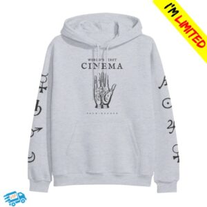 Merchnow Store Merch World’s First Cinema Palm Reader Grey Heather Pullover Hoodie