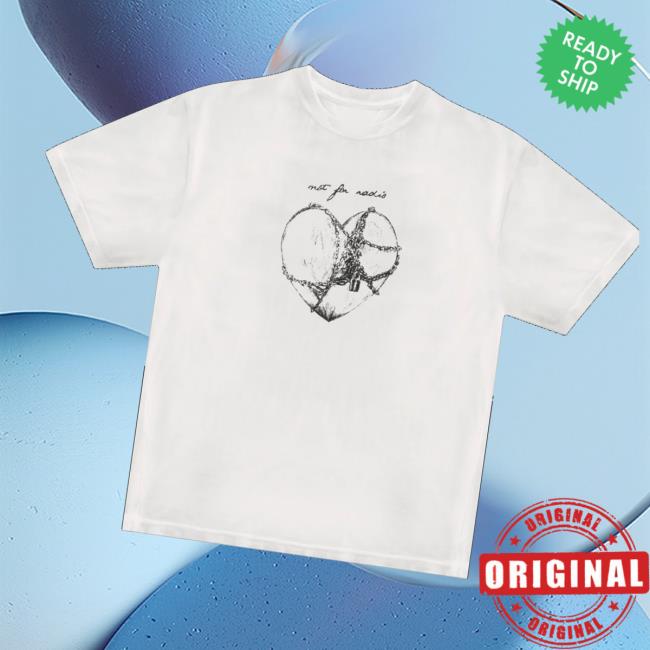Not For Radio Shop Merch Chain Heart Tee Not For Radio Shop Merch Chain Heart Tee