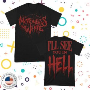Motionless In White Store Merch I’ll See You In Hell T-Shirt