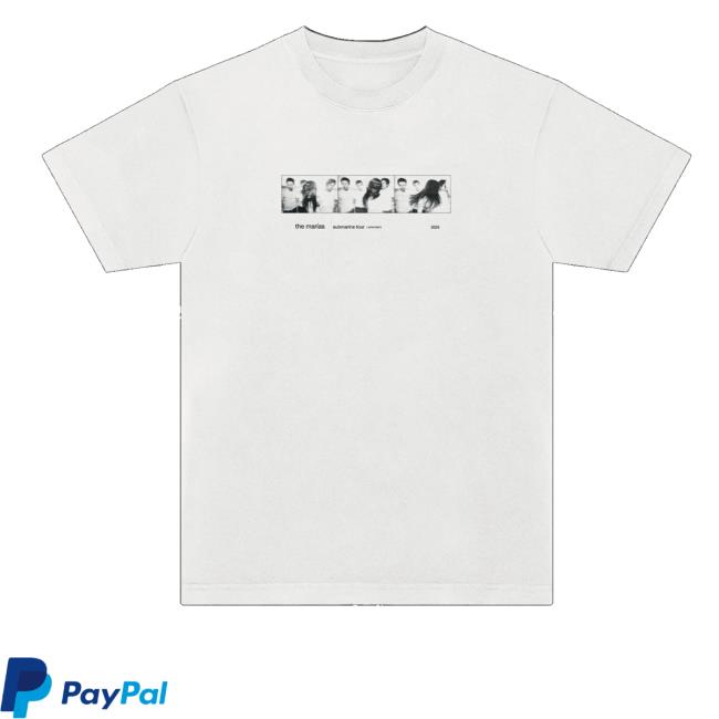 The Marias Merch Store Submarine Band Tee The Marias Merch Store Submarine Band Tee