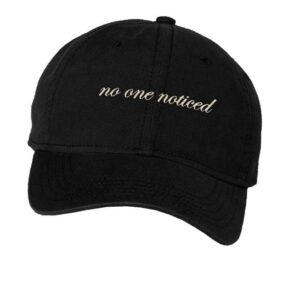 The Marias Merch Store No One Noticed Cap