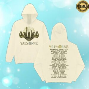 Yaelokre Store Merch The Lark Masks Tour Hoodie