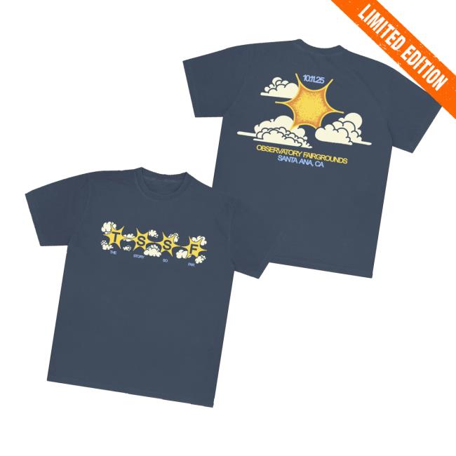 The Story So Far Shop Merch Santa Ana Event Tee The Story So Far Shop Merch Santa Ana Event Tee