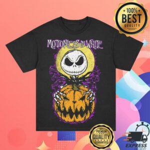 Motionless In White Merch Store Jack T-Shirt Black