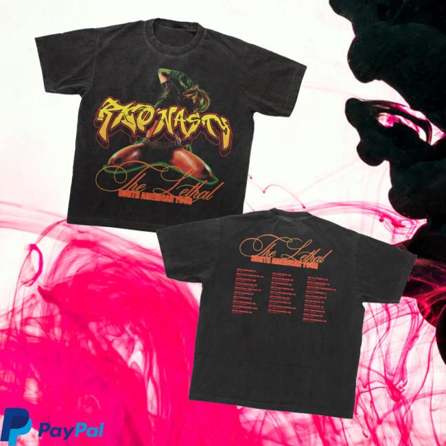 Rico Nasty Merch Store Lethal Na Tour Tee Rico Nasty Merch Store Lethal Na Tour Tee