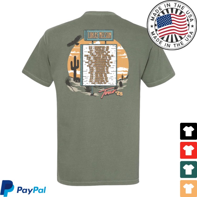 Lukas Nelson Store Merch June Truck Stop T-Shirt Lukas Nelson Store Merch June Truck Stop T-Shirt
