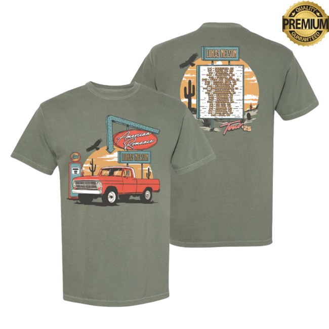 Lukas Nelson Store Merch June Truck Stop T-Shirt Lukas Nelson Store Merch June Truck Stop T-Shirt