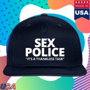 Pygod Store Merch Sex Police It’s A Thankless Task Hat