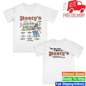Post Malone Shop Merch Lead A Horse To Posty’s T-Shirt